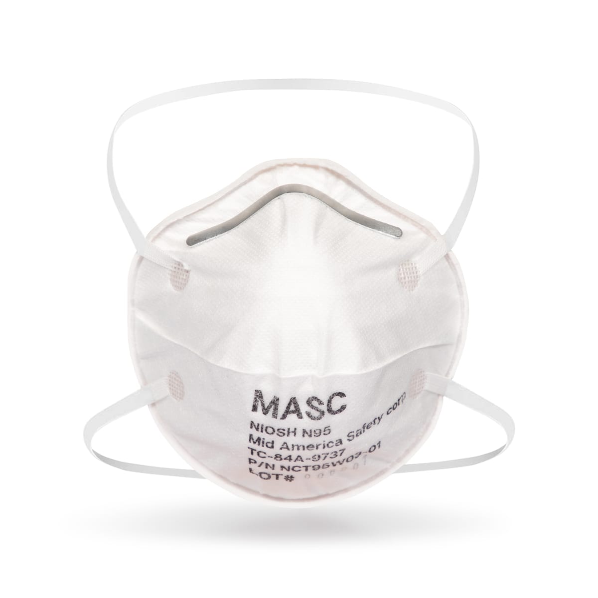 N99 Cup Shape Respirator Front