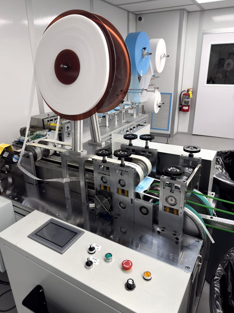 MASC Surgical Tie-On Production Line